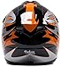 Youth Kids Off Road Gear Combo Helmet Gloves & Goggles - Orange (Medium)