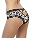 Sofishie Sexy V-Back Open Crotch Panties - Leopard - Medium