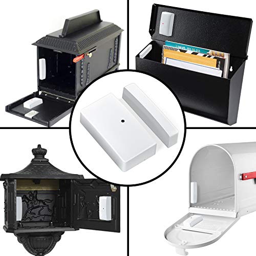 Mailbox Alarm, Briidea Wireless Mailbox Alert System, 800FT Super Cover