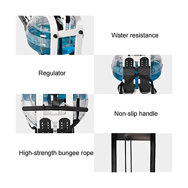 BZLLW-Water-Resistance-Rowing-Machine-Home-UseSimulate-Underwater-Sound-Indoor-RowerFoldable-Rowing-Machinewith-LCD-DisplayDisplay-TimeSpeedDistanceCaloriesEtc BZLLW Water Resistance Rowing Machine Home Use,Simulate Underwater Sound Indoor Rower,Foldable Rowing Machine,with LCD…