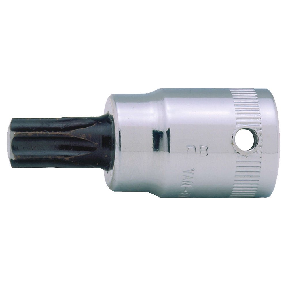 Bahco 6709TORX-T40 1/4-Inch Socket Driver for Torx Head Screws, Silver/Black, TX-40