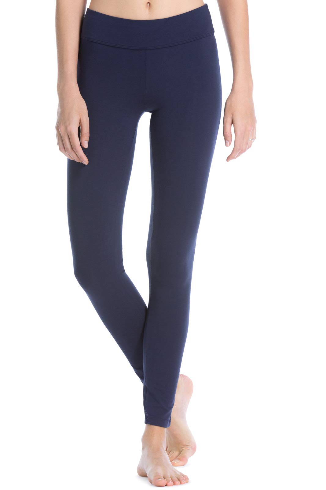 Fishers Finery Women's Ecofabric Classic Athletic Yoga Ankle Length Legging