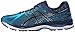 ASICS Men's GEL Cumulus 17 Running Shoe, Island Blue/Black/Indigo Blue, 12 M US