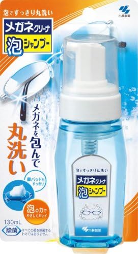 Amazon メガネクリーナ泡シャンプー 130ml メガネクリーナ 洗浄 クリーナー剤