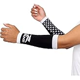 Manguito Curto Voleibol Elite Muvin – Par – Esferas de Proteção – Manga Curta – Mangote – Vôlei – Corrida – Ciclismo - Boa Re