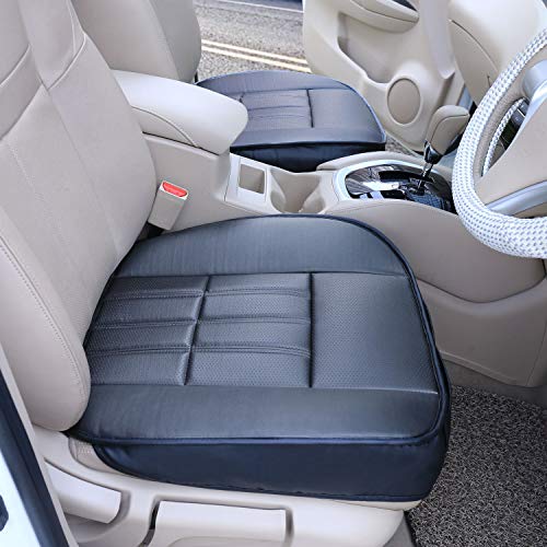 Car Front Seat Cushion Cover Edge Wrapping 2pc Breathable Pad Mat for Auto Supplies Memory Foam Seat Cushion