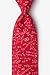 Men's 100% Microfiber Math Equations Novelty Tie Necktie - RED (Regular Length)
