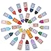 Mini Glue Gun Sealing Wax Sticks for Envelope Wedding Invitation Sealing Decoration Pack of 16 in White