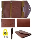 RFID Passport and Ticket Holder, Travel Documents Organizer for Family