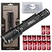 SureFire EDCL2-T 1200 Lumen Tactical EDC Flashlight Bundle with 12 Extra Surefire CR123 Batteries and 3 Lightjunction Battery Cases