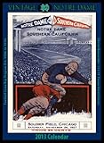 Notre Dame Fighting Irish 2013 Vintage Football Calendar by 