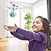 StillCool Flying Ball Children Flying Toys Infrared Induction Drone Hand Suspension Helicopter Ball Built-in Shinning LED Lights Toy for Children Kids Teenagers (Transparent Ball)