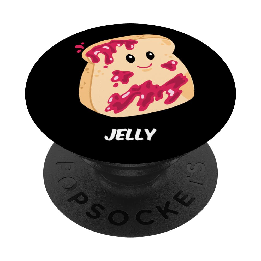 Kawaii PB&J Jelly Halloween Couple Costume Set Peanut Butter PopSockets Swappable PopGrip
