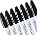 ArtFrenzy Black Permanent Markers - Durable Markers Set - Pack of 12 - Quick Drying Non-Toxic Ink - by Utopia Home