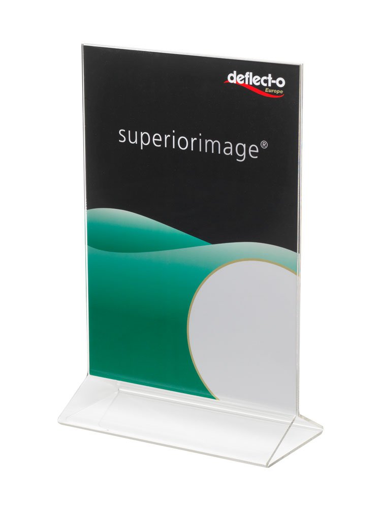 Deflecto A5 Portrait Superior Image Stand Up Sign Holder
