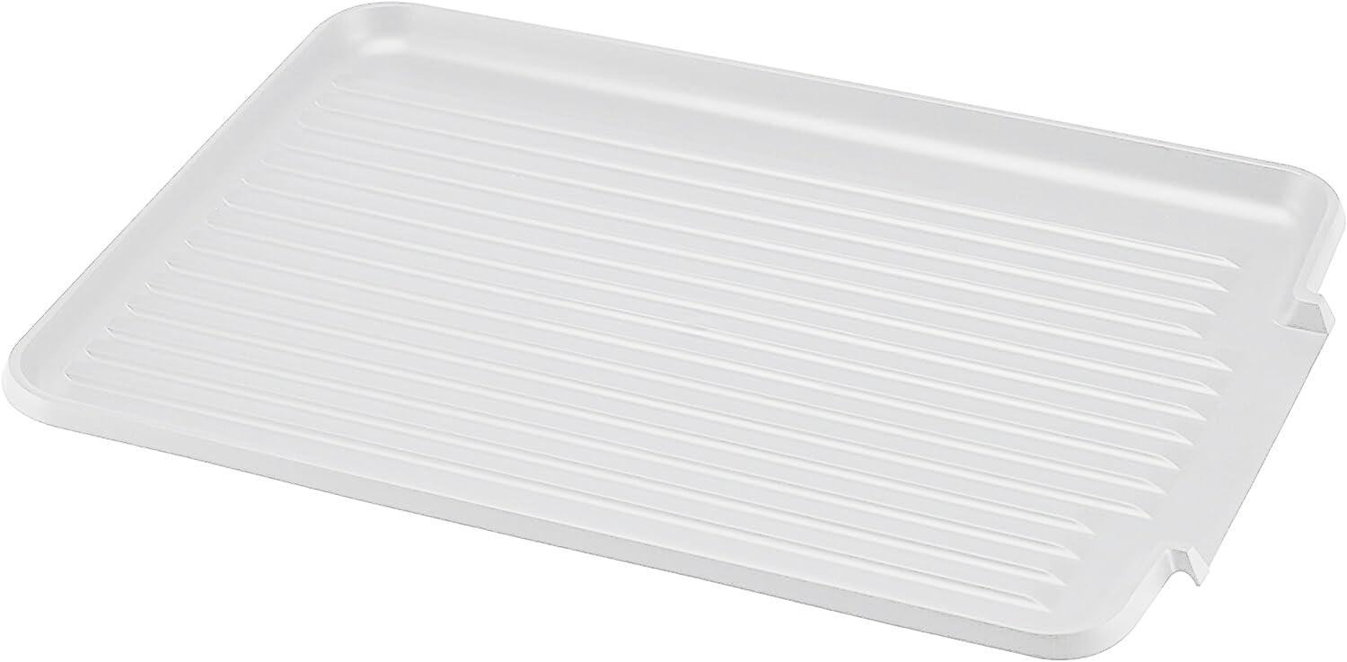 B & Z Dish Drainer Drip Tray (White)
