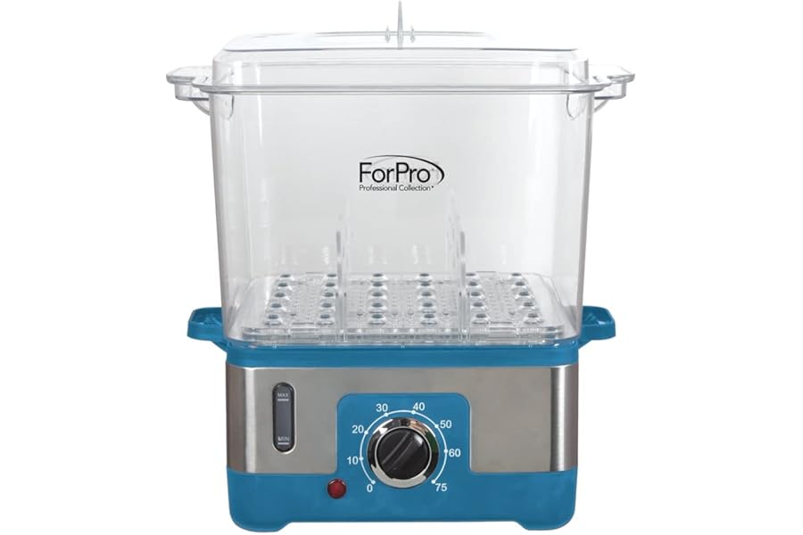 ForPro Professional Collection Premium XL Hot Towel Steamer, 50% Larger Capacity, Holds 9 Facial Towels, Quick Heating Steam Towel Warmer for Salons and Spas