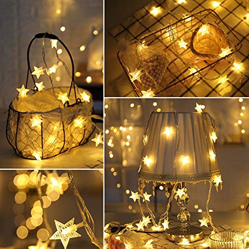 Abkshine-25Ft-50LEDs-Battery-Powered-Star-Fairy-Lights-8-Modes-Warm-White-Color-Changing-LED-Star-String-Lights-for-Wedding-Christmas-Birthday-Halloween-Mother-Day