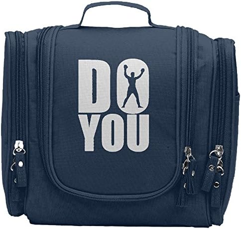 Travel Toiletry Bags Muhammad Ali The Greatest Do You Washable Bathroom Storage Hanging Cosmetic/Grooming Bag For Household Business Vacation, Multi Compartments, Waterproof Lining