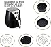 Air Fryer Accessories, 6-pieces -8 inches Premium Air Fryer Accessories Set for Gowise, Phillips, Cozyna and More Brand, Fit all 3.7QT &5.3QT &5.8QT- 4 pieces of 6 are 8 inches and 7 inches 6 inches