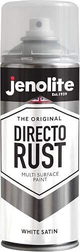 Jenolite Directorust Satin White Spray Paint 400ml Direct To Rust view 9