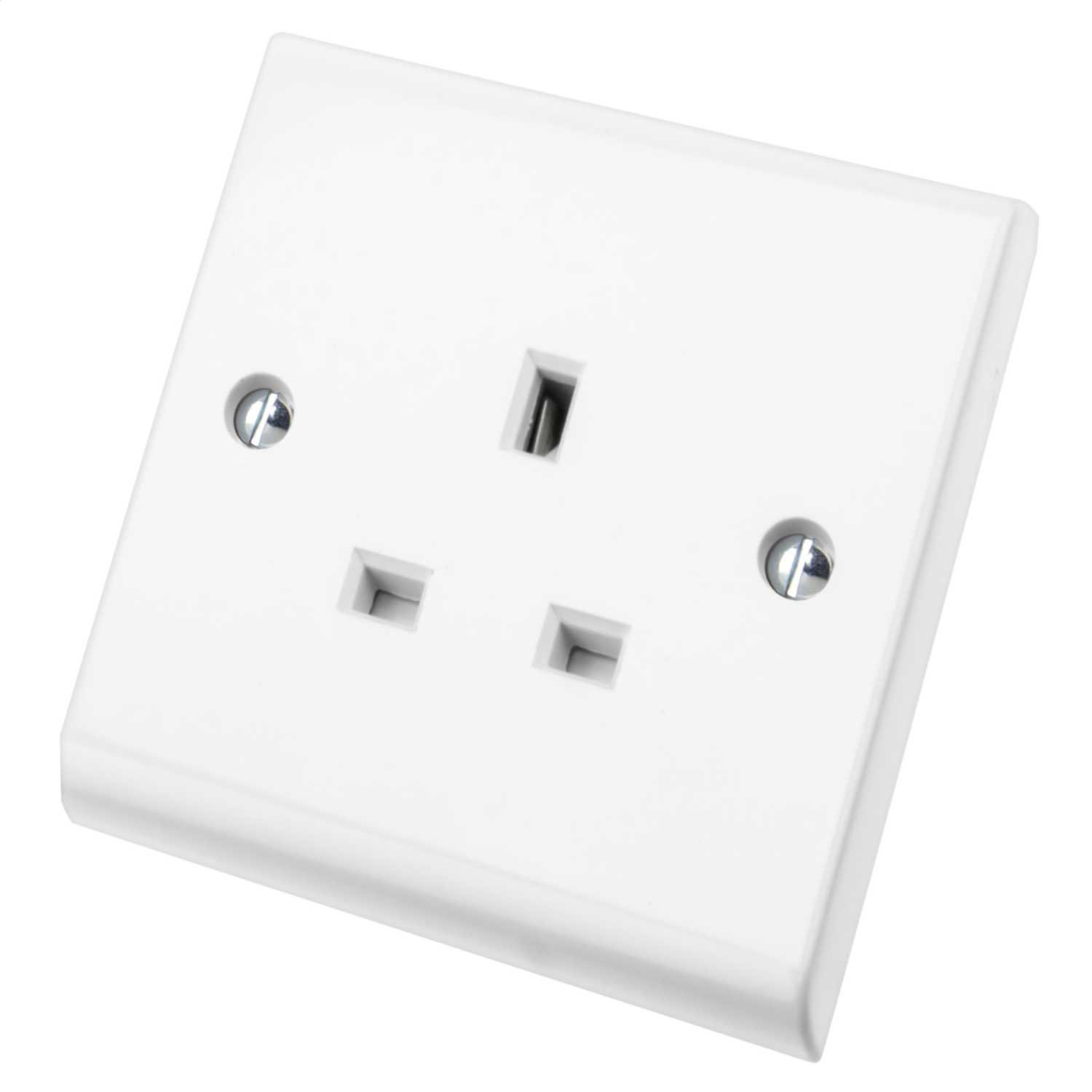Deta S1206 Unswitched Socket 1 Gang 13 Amp