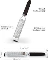 Annex Parmesan Cheese Grater Zester Hand Grater Stainless Steel view 4