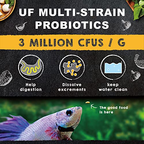 Ultra Fresh Betta Fish Food, Betta Pro Shrimp Patties, 50 Sword Prawns