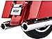 Vance & Hines Hi-Output Slip-On Exhaust (Chrome) for 17-19 Harley FLHX2