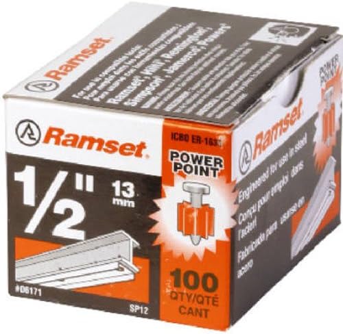 ITWBRANDS 06171 1/2-Inch PowerPoint Pin, 100-Pack