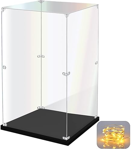 Clear Acrylic Display Case - Dustproof Stand For Dominican - View #7