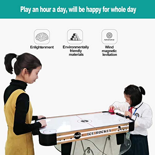 haxTON 40 inch Mini Air Hockey Table with Air Hockey Pucks/Paddles, Air Hockey Table for Game Room, Game Table for Kids, Tabletop Air Hockey, Hockey Toys for Boys - Thumbnail 2