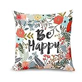 Beautyvan Soft Christmas Pillow Case Sofa Waist Throw Cushion Cover Home Decor (2~E)