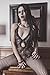 Amoretu Womens Sexy Lingerie Strap Bodysuits Crotchless Bodystocking