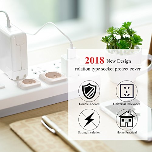 Outlet Covers，Bingokid Baby Proof Safety Electrical Plugs Protector Caps Kit for Child (12 Pack + 12 Pack) - Thumbnail 4