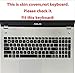 Laptop High Clear Transparent Tpu Keyboard Protector Skin Cover guard for ASUS UX501 UX501JW UX501VW 15.6-inch