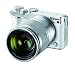 Nikon 1 J5 Mirrorless Digital Camera w/10-30mm PD-ZOOM Lens (White) (Renewed)thumb 1