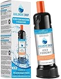 ICE2 F2WC9I1 Ice Maker Filter - Superior Ice2 Whirlpool, Certified Refrigerator Ice2 Filter, Compatible for ICE2 F2WC911 filter , Healthier Ice2 Whirlpool Filter, East Fit Ice2 F2wc9l1 - 1 Pack