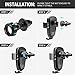 Wireless Car Charger, Govee Fast Charging Car Mount Kit Qi Gravity Vent Phone Holder for iPhone X, iPhone 8/8 plus, Samsung Galaxy S9/S9 plus/S8/S8 plus/S7, Note 8 by MINGERR