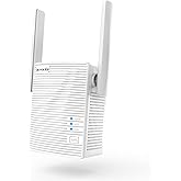 Tenda WiFi Extender, Strong AC1200 WiFi Range Extender with Ethernet Port, WiFi Signal Booster Covers Up to 1300 Sq.ft and 20 Devices, Dual-Band and Double-Antennas WiFi Repeater(A18)