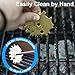 Safe Brass Grill Scraper Tool - Avoid A Common Outdoor Grilling Hazard with This BarBQue Tool - The Grate Grill Scraper
