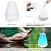 SOBETTER Essential Oil Diffuser Portable Ultrasonic Diffusers Cool Mist Humidifier with 7 Colors LED Lights Waterless Auto Shut-off Changing for Home Office Baby