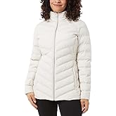 32 Degrees Women's Puffer Power Tech Hooded Jacket, Birch, Small