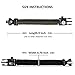 Paracord Bracelet，Bermunavy Survival Bracelets Survival Gear Kit Handy Tool with Embedded Compass Fire Starter Emergency Knife Whistle SOS Led Flash Spoke Wrench for Outdoors Hiking Fishing Hunting