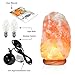 Himalayan Glow Vintage Style Salt Lamp Night Light with Pink Salt Chunks | 360 Degree Rotatable Wall Plug,Night Light & Decorative Light to Décor Your Home