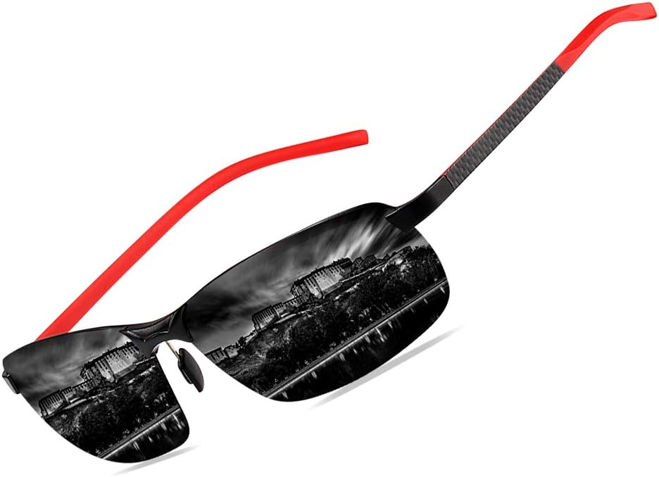Bircen Fashion Driving Polarized Sunglasses for Men UV400 Protection Men’s Sports Fishing Golf Sunglasses