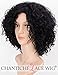 Chantiche Black Wig Synthetic, Short Curly Wig for Women Heat Resistant Synthetic Wigs 1B (GL-0504)