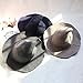 DELAISUS Witch Hat Sheep Wool Christmas Halloween Foldable Costume Ball Sun Cap for Winter Black
