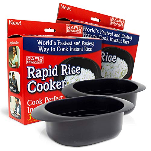 Rapid Rice Cooker Microwave Rice Blends in Less Than 3 Minutes