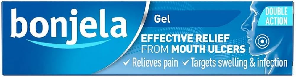 Bonjela 15g Oral Gel - Fast Relief for Mouth Ulcers & Cold Sores